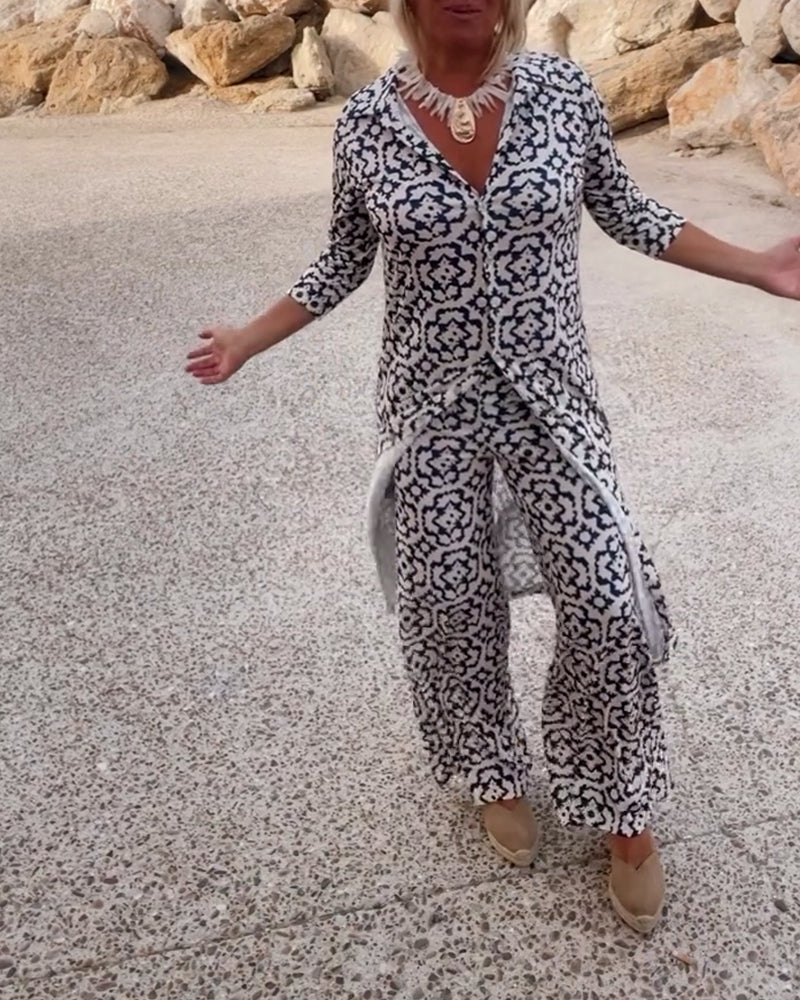 Amalia™ | Tenue Deux Pièces Vintage