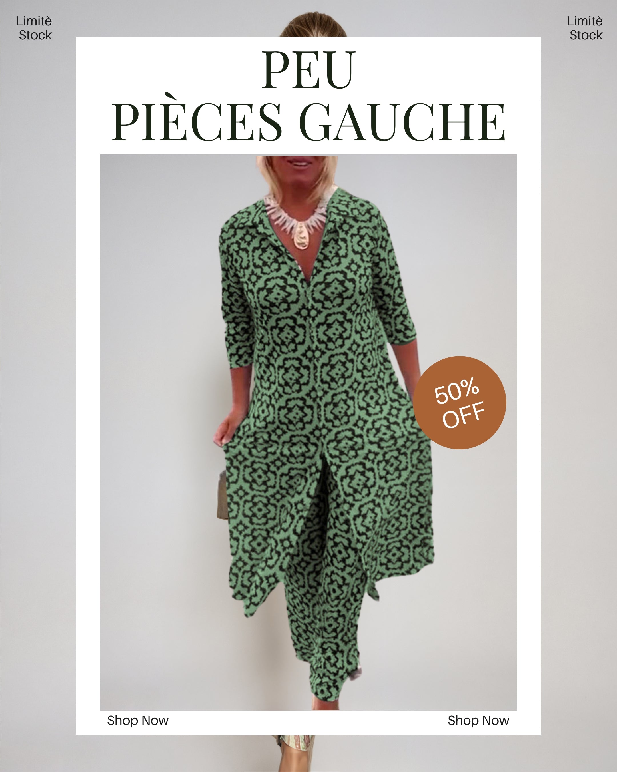 Amalia™ | Tenue Deux Pièces Vintage