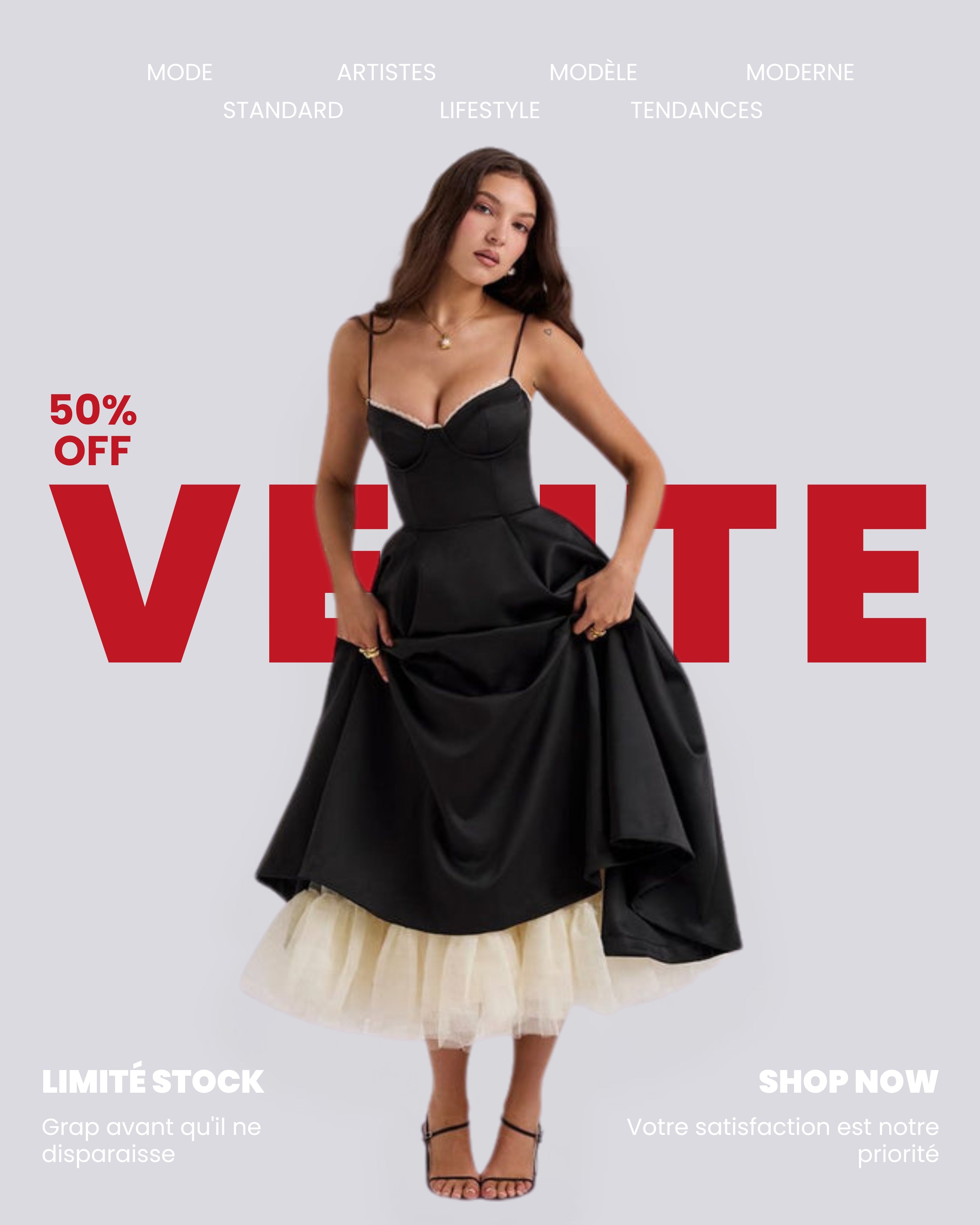 Kira | Robe longue élégante