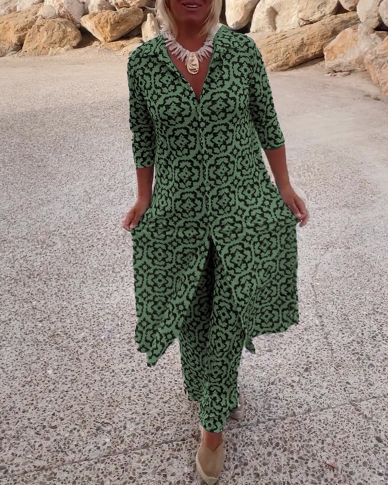 Amalia™ | Tenue Deux Pièces Vintage