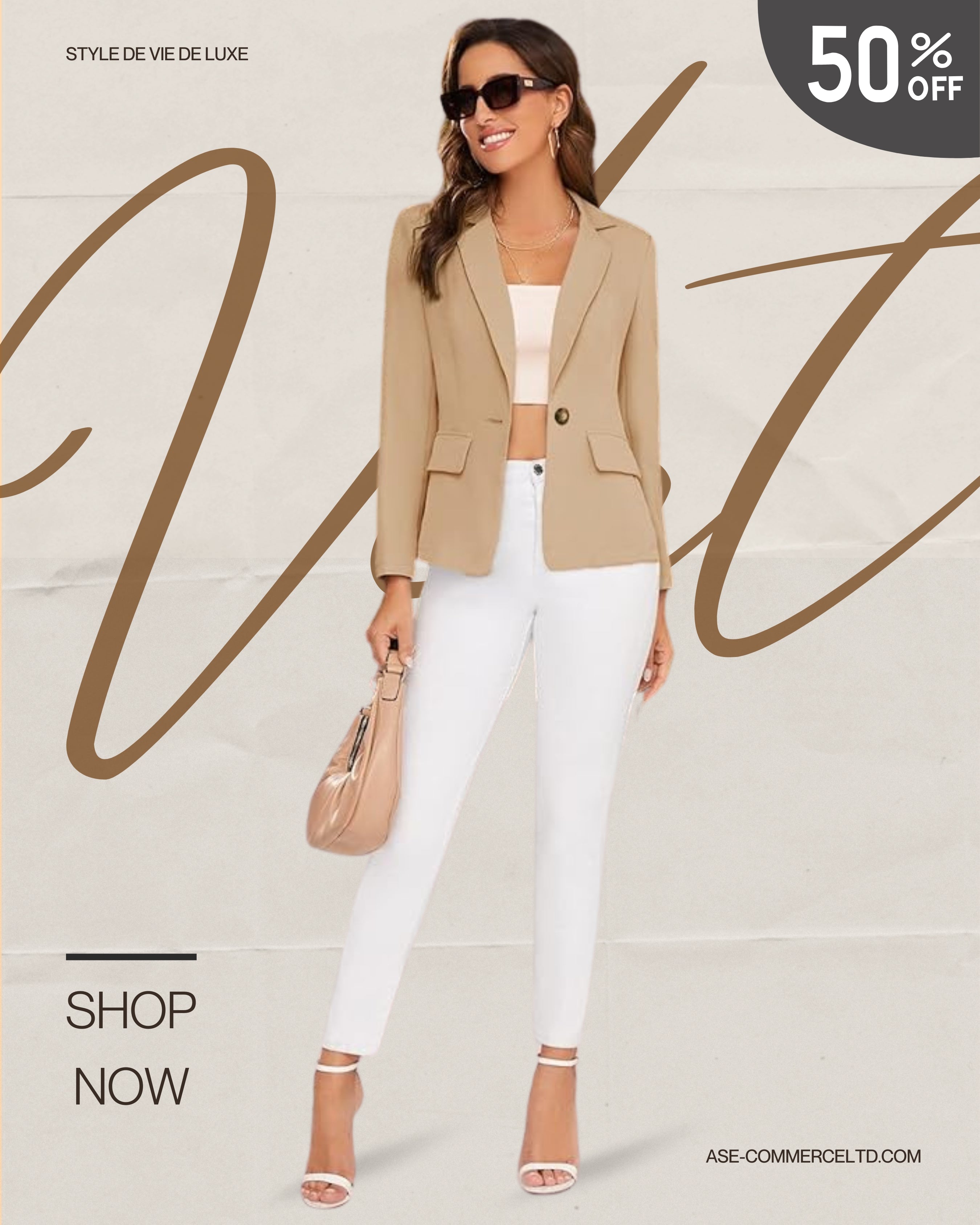 Elise | Le Blazer Élégant