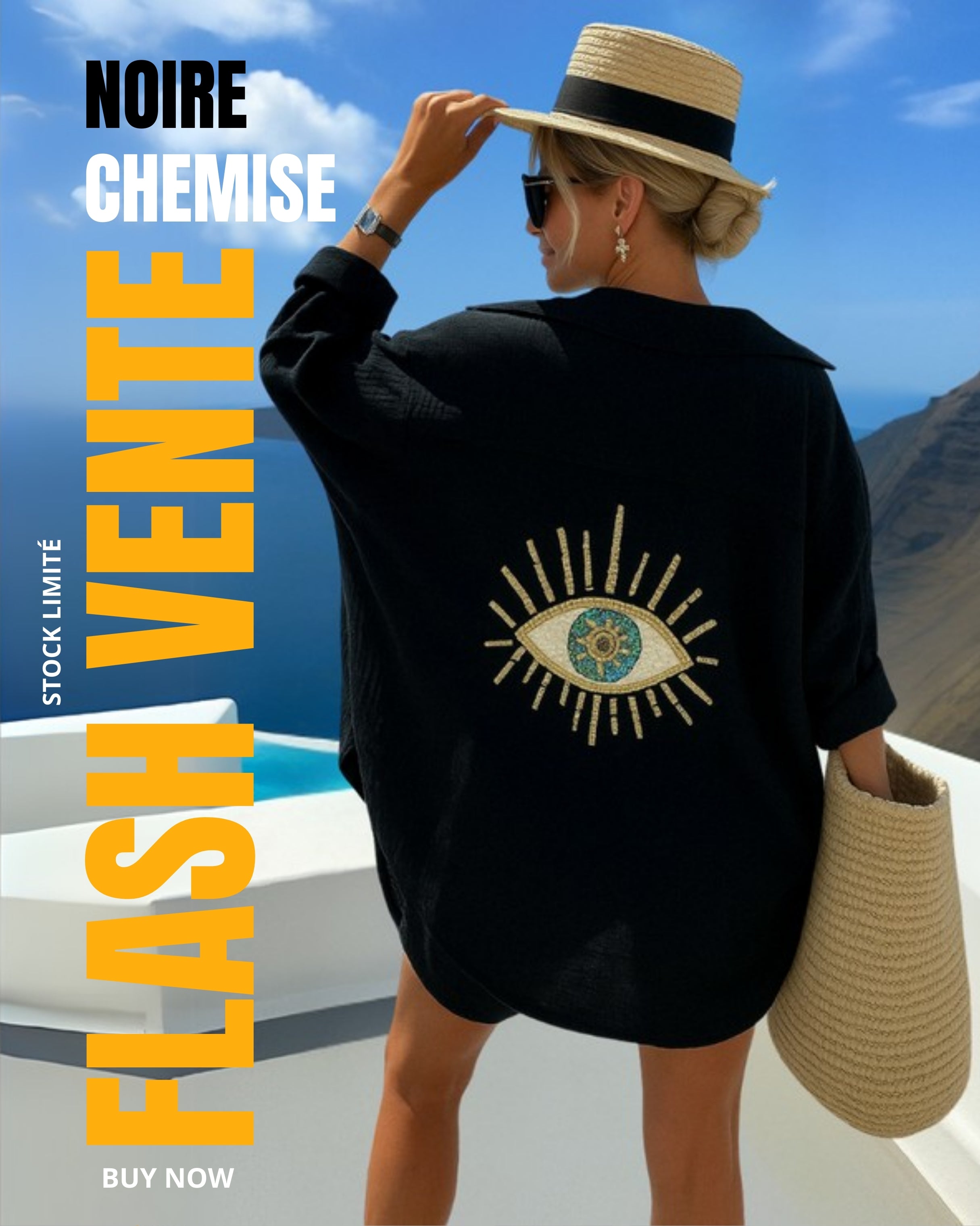Annemiek™ | Chemisier décontracté style Ibiza