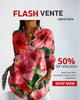 BlossomEra – Chemisier Floral Vintage