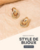 LuxeKnot Hoops – Un Indispensable Chic !