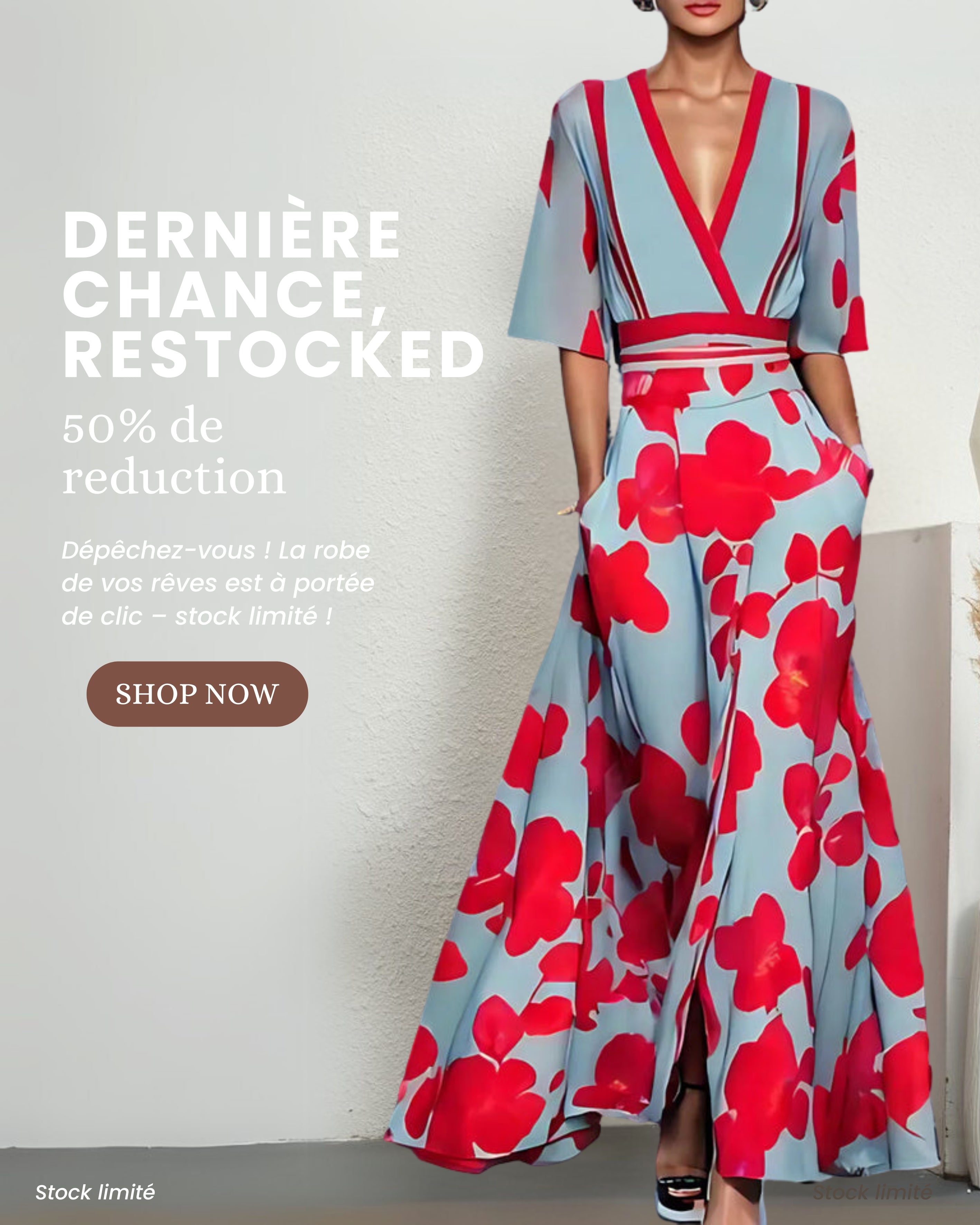 Elise™ - Robe fleurie élégante