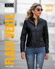 Milena™ - Veste en cuir élégante