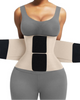 Ceinture abdominale gainante à triple tour de taille pour femme