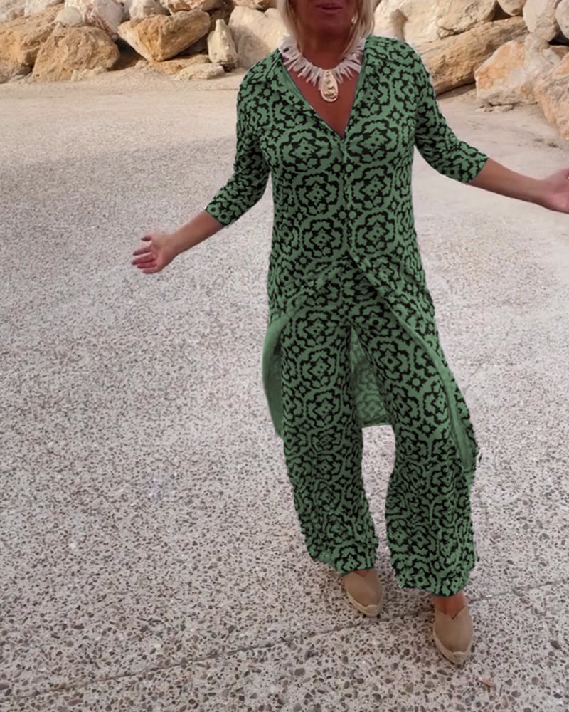 Amalia™ | Tenue Deux Pièces Vintage