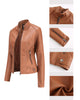 Milena™ - Veste en cuir élégante