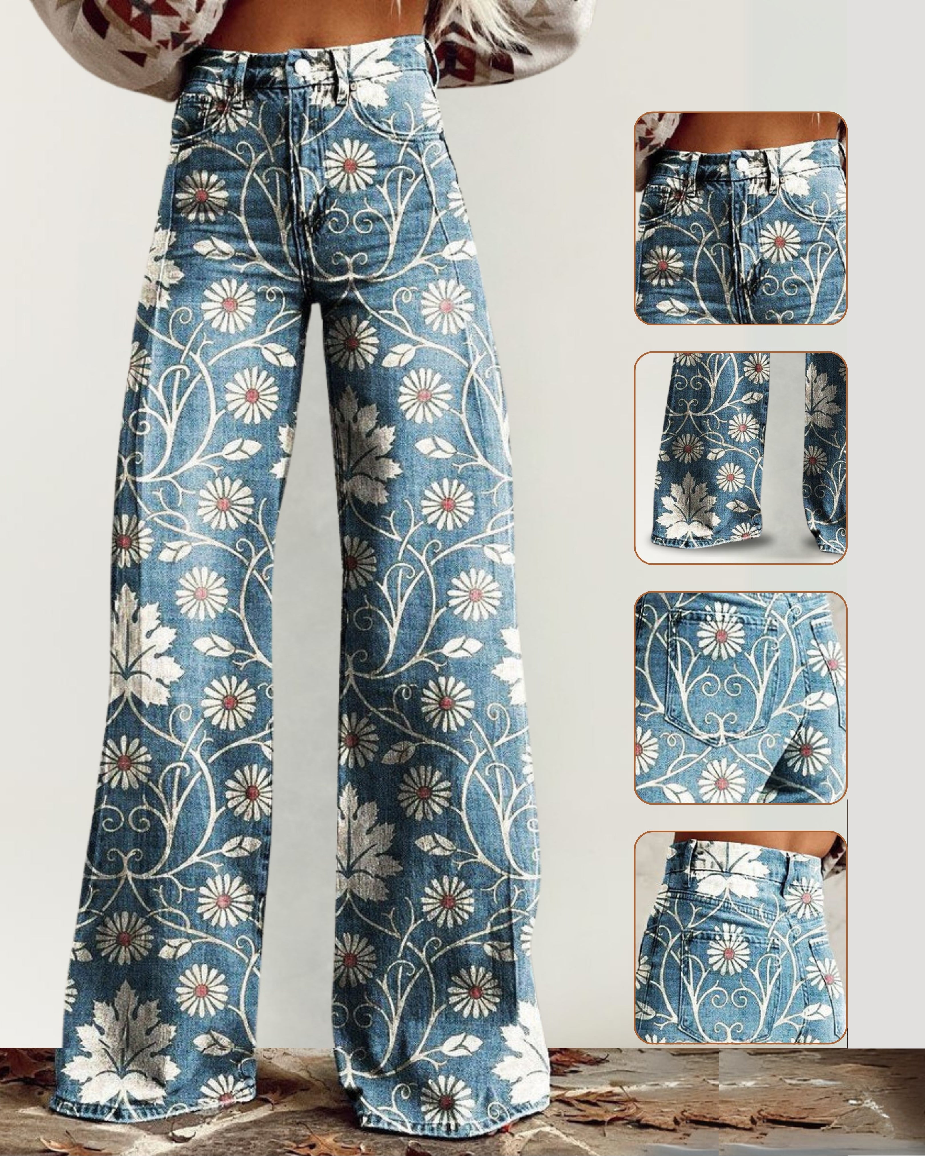 Salonette | Pantalon Boho Vintage