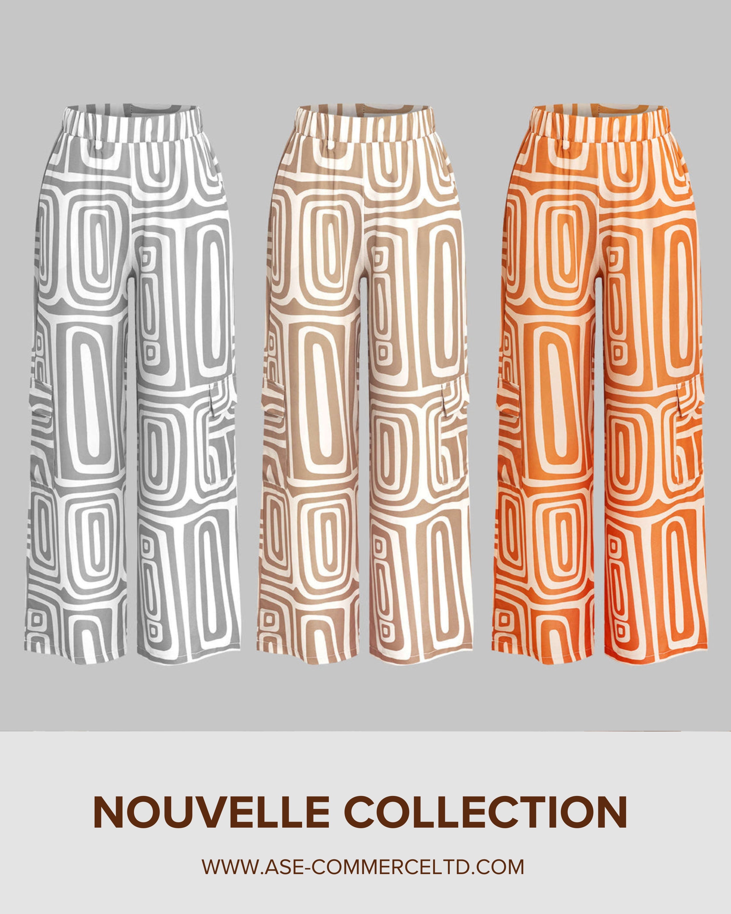 Ensemble Kammay – Pantalon, Chemisier & Ceinture