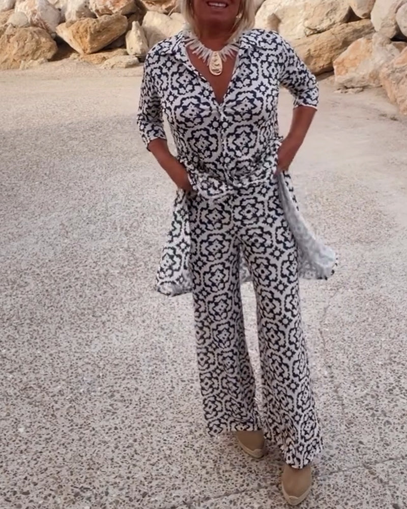 Amalia™ | Tenue Deux Pièces Vintage