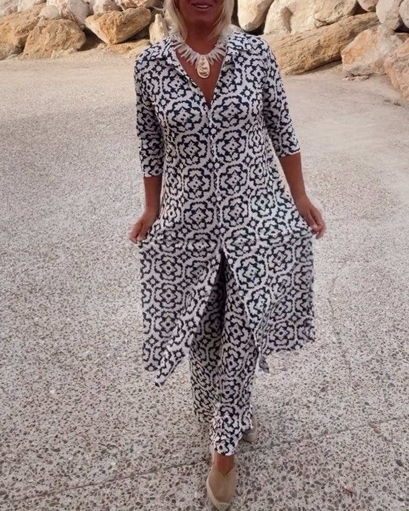 Amalia™ | Tenue Deux Pièces Vintage