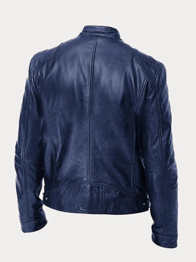 Léandre| Veste en cuir décontractée