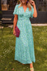Sandra™ | Robe longue élégante à col en V